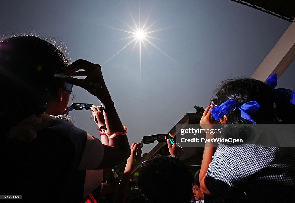 Solar Eclipse Observed In India