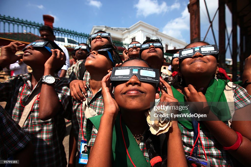 Solar Eclipse Observed In India