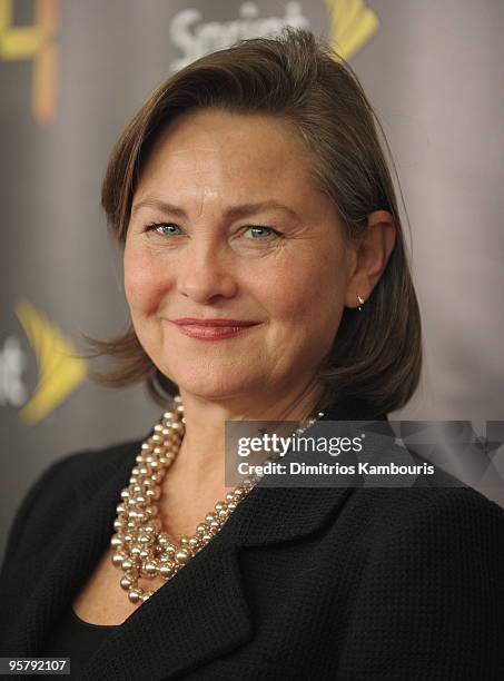 Cherry Jones attends the "24" Season 8 premiere at Jack H. Skirball Center for the Performing Arts on January 14, 2010 in New York, New York.