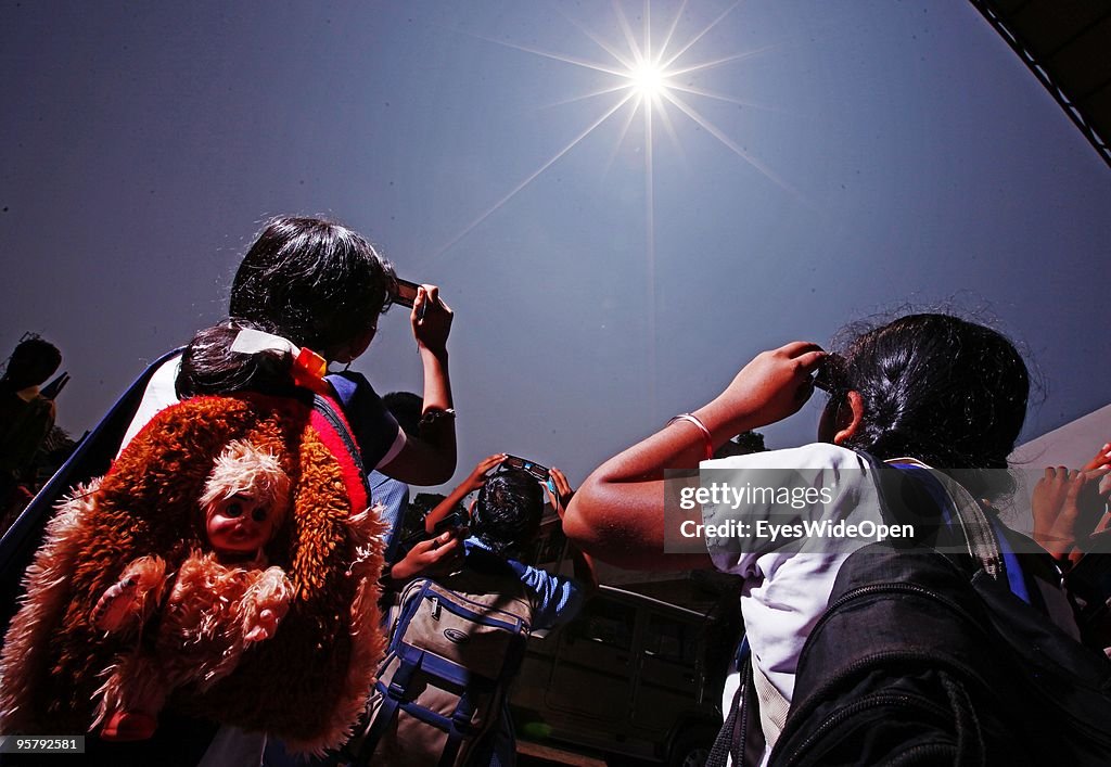 Solar Eclipse Observed In India