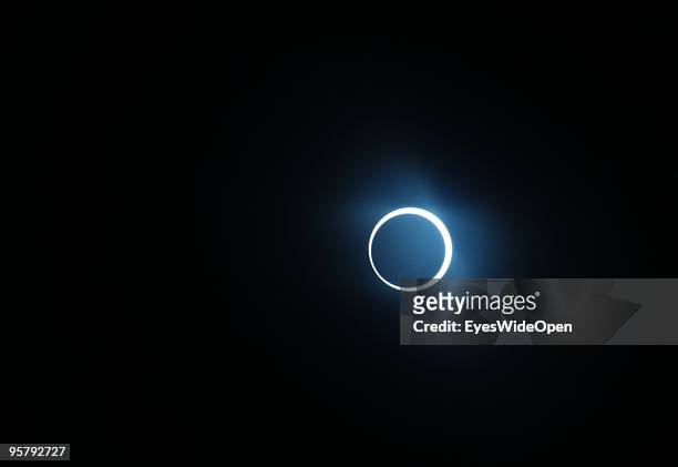 The highlight of the rare Annular Solar Eclipse on January 15, 2010 at the central stadium of Thiruvananthapuram in Kerala, South India.This rare...