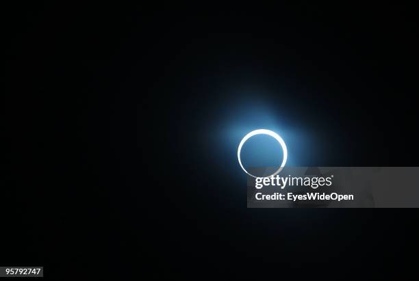 The highlight of the rare Annular Solar Eclipse on January 15, 2010 at the central stadium of Thiruvananthapuram in Kerala, South India.This rare...