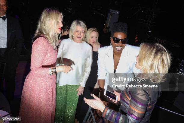 Laura Brown, Martha Stewart, and Leslie Jones attend the Time 100 Gala at Jazz at Lincoln Center on April 24, 2018 in New York, New York.