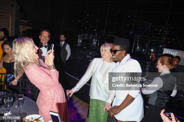 Laura Brown, Martha Stewart, and Leslie Jones attend the Time 100 Gala at Jazz at Lincoln Center on April 24, 2018 in New York, New York.