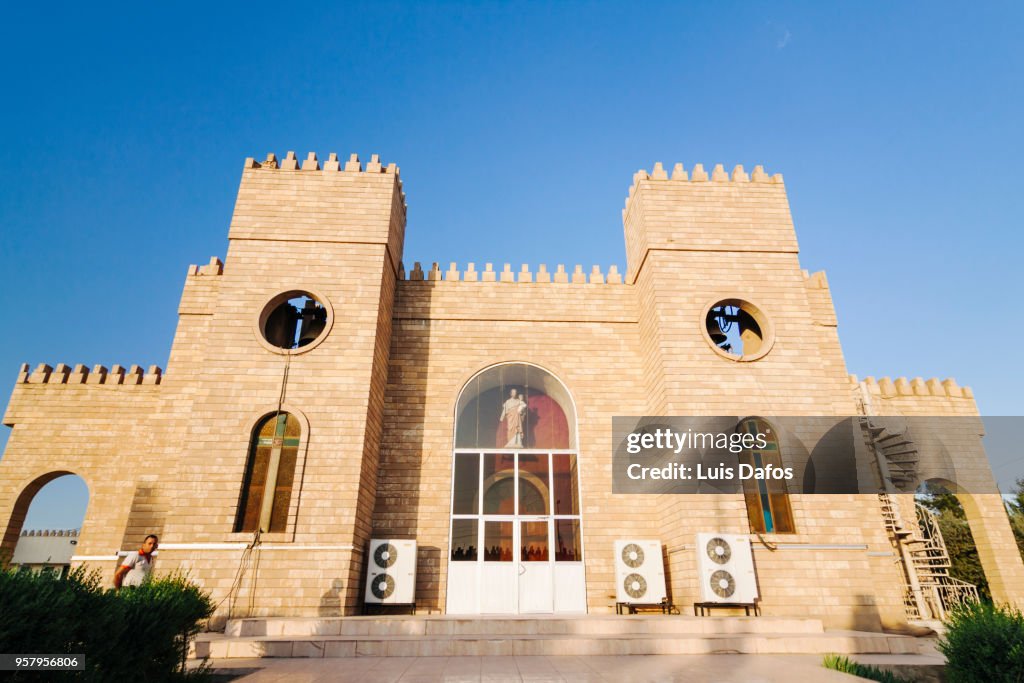 Chaldean Cathedral of Saint Joseph in Ankawa, Iraq