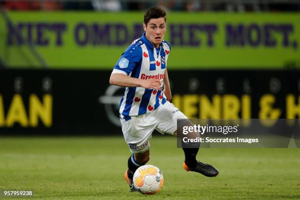 Marco Rojas of SC Heerenveen during the Dutch Eredivisie match between FC Utrecht v SC Heerenveen at the Stadium Galgenwaard on May 12, 2018 in...