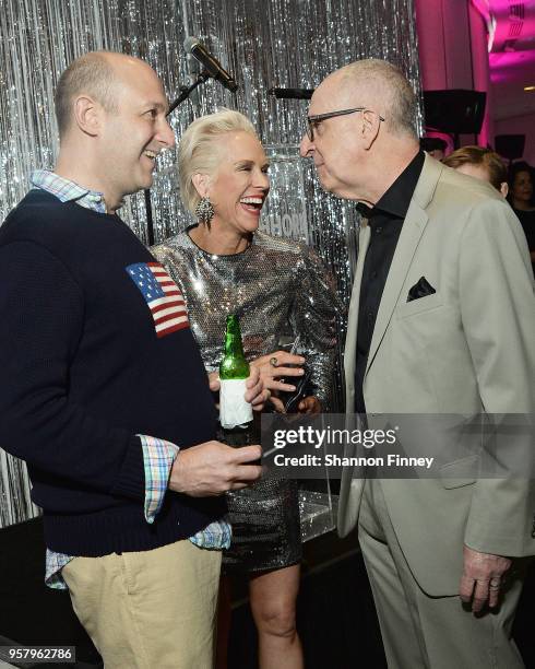 Daniel Sallick, Chair of the Hirshhorn Museum Board of Trustees; his wife Elizabeth Miller; and Secretary of the Smithsonian Institution Dr. David J....