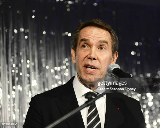 Artist Jeff Koons attends the Hirshhorn Museum 2018 Spring Gala at the Hirshhorn Museum and Sculpture Garden on May 12, 2018 in Washington, DC.