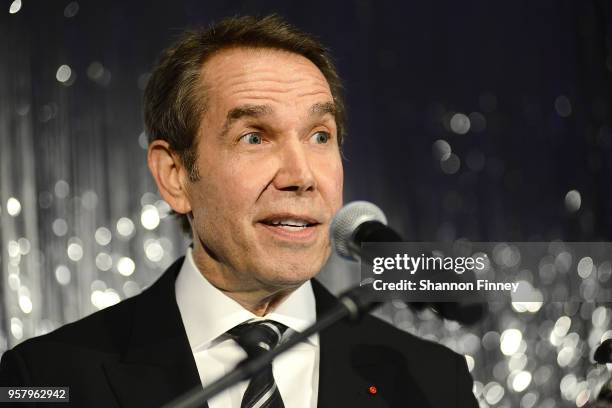 Artist Jeff Koons attends the Hirshhorn Museum 2018 Spring Gala at the Hirshhorn Museum and Sculpture Garden on May 12, 2018 in Washington, DC.