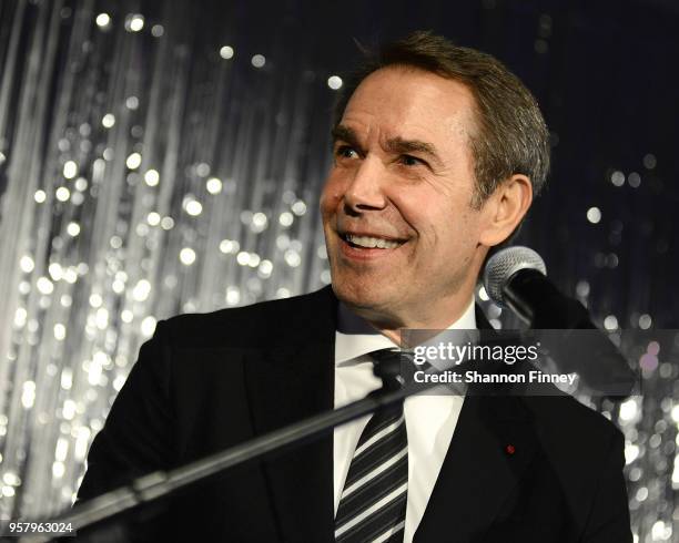Artist Jeff Koons attends the Hirshhorn Museum 2018 Spring Gala at the Hirshhorn Museum and Sculpture Garden on May 12, 2018 in Washington, DC.