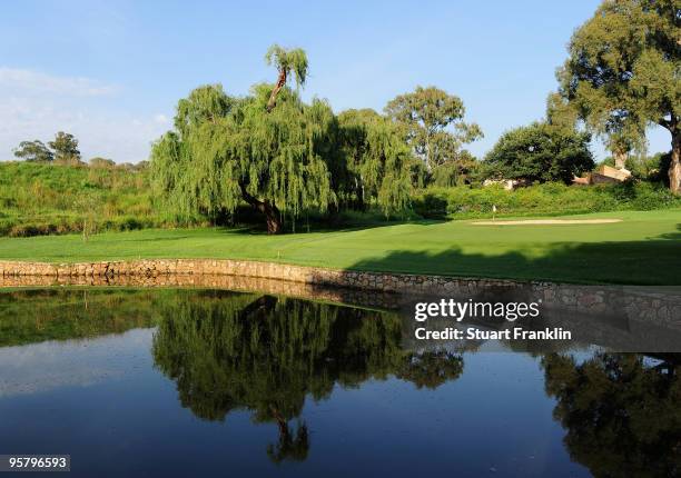General view of the fifth hole on the east course during the second round of the Joburg Open at Royal Johannesburg and Kensington Golf Club on...