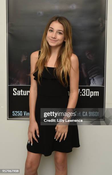 Actor Rihanna Quinn attends world premiere of Allisyn Ashley Arm's "It's Just A Story" at Gray Studios on May 12, 2018 in Los Angeles, California.