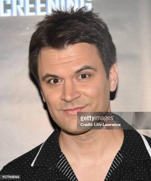 Actor Kash Hovey attends world premiere of Allisyn Ashley Arm's "It's Just A Story" at Gray Studios on May 12, 2018 in San Diego, California.