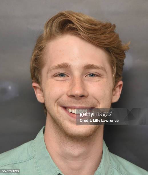 Actor Joey Luthman attends world premiere of Allisyn Ashley Arm's "It's Just A Story" at Gray Studios on May 12, 2018 in San Diego, California.