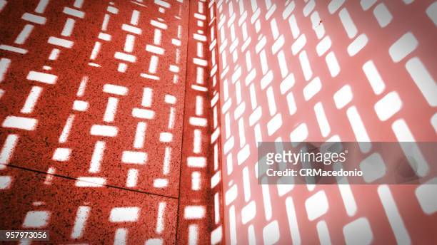 light in red and white. - crmacedonio stock pictures, royalty-free photos & images