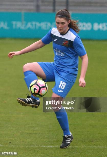 Niamh Cashin of Sheffield FC Ladies during Women's Super League 2 match between London Bees against Sheffield FC Ladies at The Hive Barnet on 12 May...