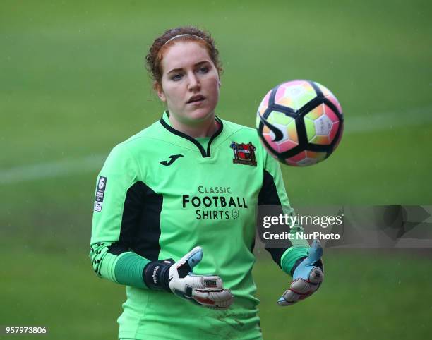 Danielle Gibbons of Sheffield FC Ladies during Women's Super League 2 match between London Bees against Sheffield FC Ladies at The Hive Barnet on 12...