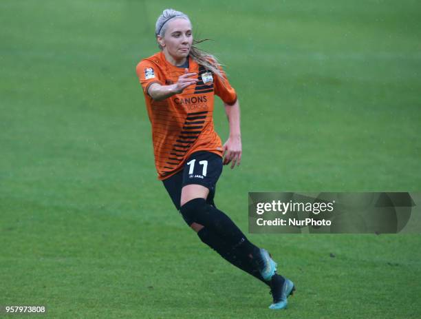 Paula Howells of London Bees during Women's Super League 2 match between London Bees against Sheffield FC Ladies at The Hive Barnet on 12 May 2017