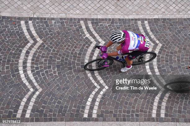 Elia Viviani of Italy and Team Quick-Step Floors /Purple Points Jersey during the 101th Tour of Italy 2018, Stage 9 a 225km stage from Pesco Sannita...