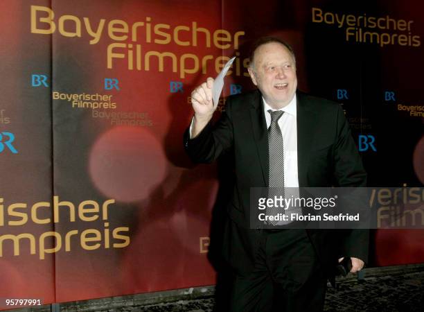 Director Joseph Vilsmaier attends the Bavarian Movie Award 2010 at the Prinzregententheater on January 15, 2010 in Munich, Germany.