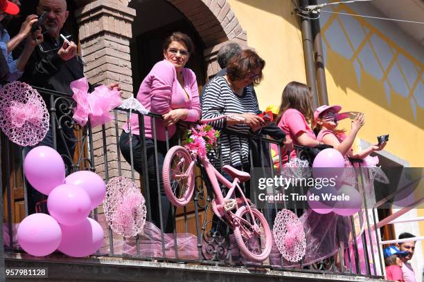 Start / Pesco Sannita City / Fans / Public / Bike / during the 101th Tour of Italy 2018, Stage 9 a 225km stage from Pesco Sannita to Gran Sasso...