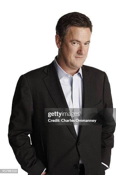 Cable TV host Joe Scarborough at the NBC studios in New York, NY on December 14 photographed for Newsweek. Published image.