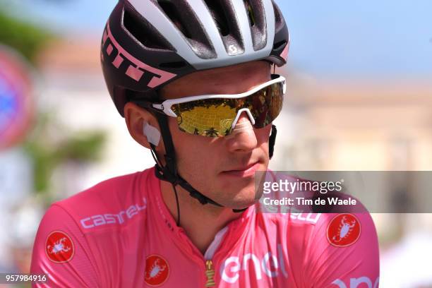 Start / Simon Yates of Great Britain and Team Mitchelton-Scott Pink Leader Jersey / during the 101th Tour of Italy 2018, Stage 9 a 225km stage from...