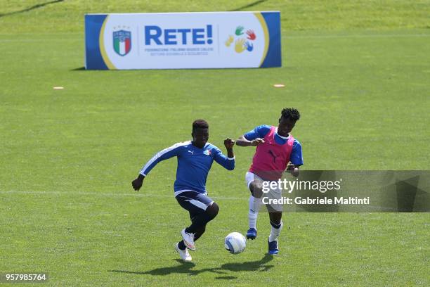 General view of during the FIGC 'Progetto Rete' Football Tournament on May 13, 2018 in Florence, Italy.