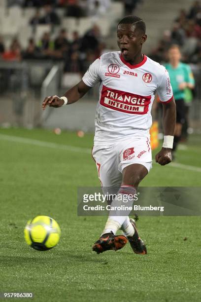 Max Alain Gradel of Toulouse during the Ligue 1 match between Bordeaux and Toulouse at Stade Matmut Atlantique on May 12, 2018 in Bordeaux, .