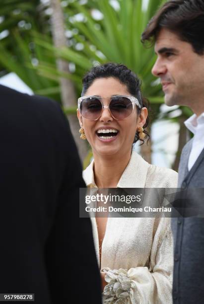 Actress Golshifteh Farahani attends the photocall for "Girls Of The Sun " during the 71st annual Cannes Film Festival at Palais des Festivals on May...