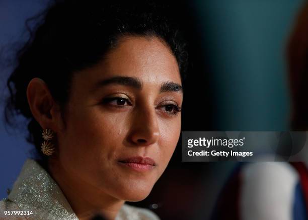 Iranian actress Golshifteh Farahani attends the press conference for "Girls Of The Sun " during the 71st annual Cannes Film Festival at Palais des...