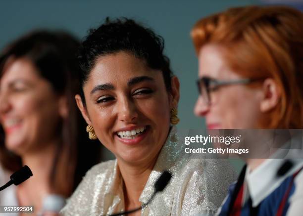 Iranian actress Golshifteh Farahani attends the press conference for "Girls Of The Sun " during the 71st annual Cannes Film Festival at Palais des...