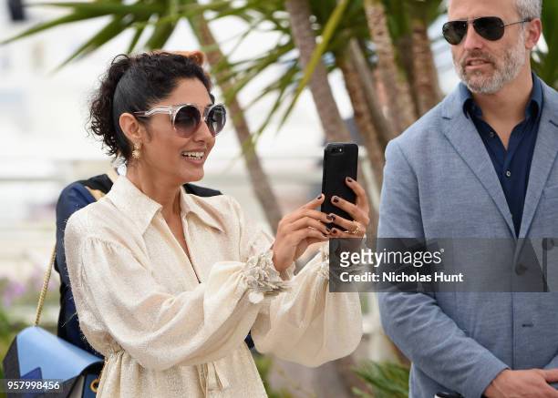 Actress Golshifteh Farahani attends the photocall for "Girls Of The Sun " during the 71st annual Cannes Film Festival at Palais des Festivals on May...