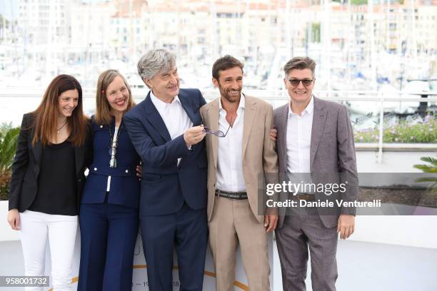 Swiss producer Samanta Gandolfi Branca, German director Wim Wenders and his wife Donata Wenders, Italian producer Ignazio Oliva and French producer...