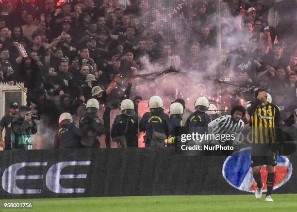 Sports Fans Riot Aek Fans Photos and Premium High Res Pictures - Getty Images