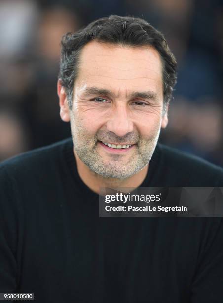 Director Gilles Lellouche attends the photocall for "Sink Or Swim " during the 71st annual Cannes Film Festival at Palais des Festivals on May 13,...