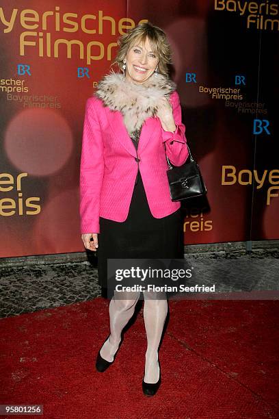 Actress Ilona Gruebel attends the Bavarian Movie Award 2010 at the Prinzregententheater on January 15, 2010 in Munich, Germany.