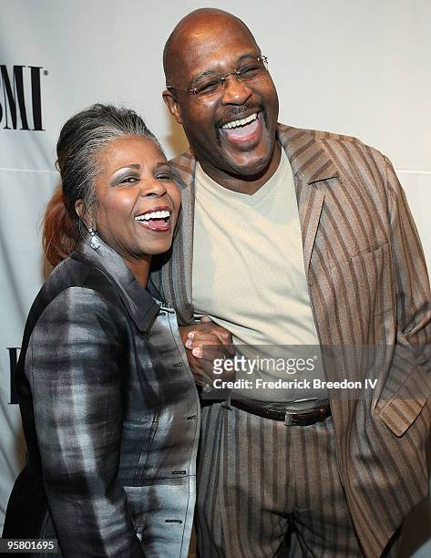 Vanessa Bell Armstrong and Pastor Marvin Winans attend the 11th Annual Trailblazers of Gospel Music Awards Luncheon at Rocketown on January 15, 2010...