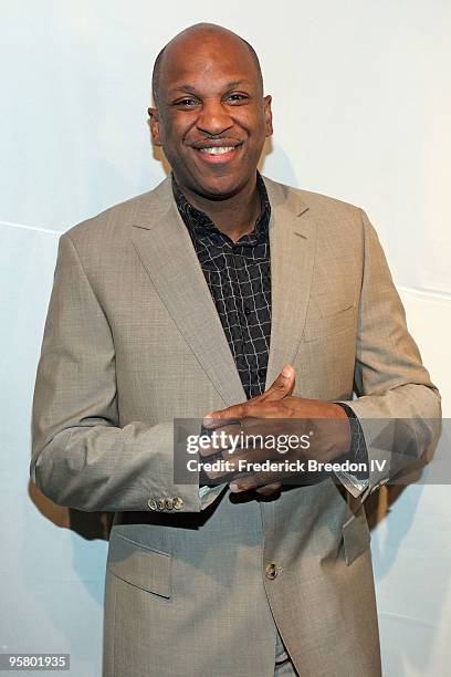 Pastor Donnie McClurkin attends the 11th Annual Trailblazers of Gospel Music Awards Luncheon at Rocketown on January 15, 2010 in Nashville, Tennessee.