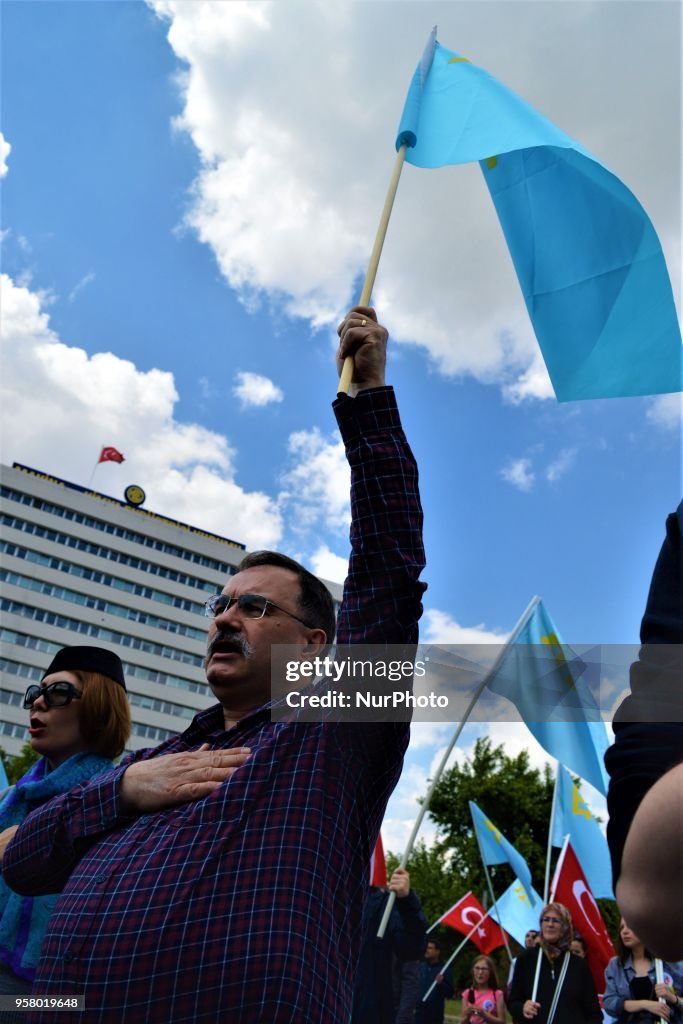 Rally For Deportation Of Crimean Tatars