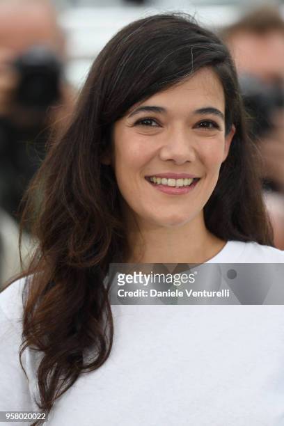 Actress Melanie Doutey attends the photocall for the "Sink Or Swim " during the 71st annual Cannes Film Festival at Palais des Festivals on May 13,...