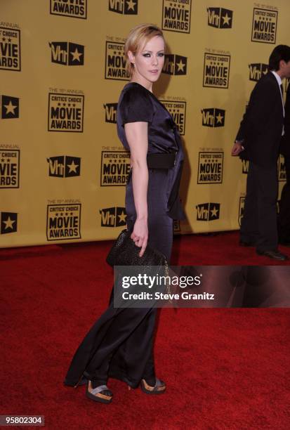 Actress Jena Malone arrives at the 15th annual Critic's Choice Movie Awards held at Hollywood Palladium on January 15, 2010 in Hollywood, California.