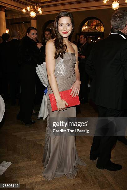 Actress Hannah Herzsprung attends the afterparty of the Bavarian Movie Award at Prinzregententheater on January 15, 2010 in Munich, Germany.