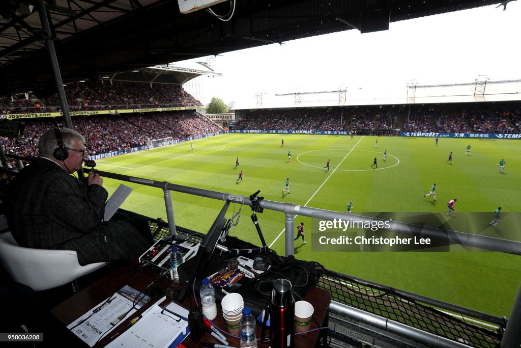 Crystal Palace v West Bromwich Albion - Premier League