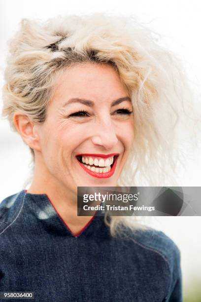 Actress Romina Iniesta attends the photocall for "Murder Me, Monster " during the 71st annual Cannes Film Festival at Palais des Festivals on May 13,...