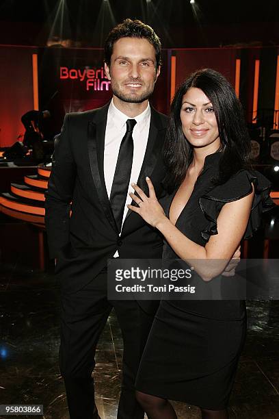 Director Simon Verhoeven and girlfriend attend the afterparty of the Bavarian Movie Award at Prinzregententheater on January 15, 2010 in Munich,...