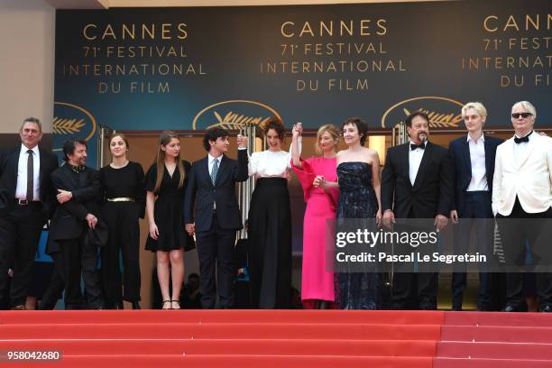 Sergi Lopez, David Bennent, director Gala Othero Winter, actress Agnese Graziani, actor Adriano Tardiolo, director Alice Rohrwacher, actress Alba...