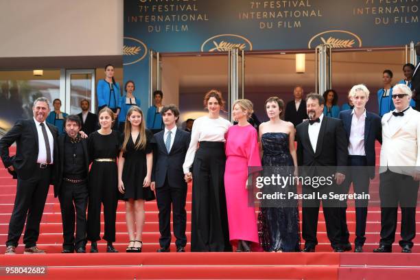 Sergi Lopez, David Bennent, director Gala Othero Winter, actress Agnese Graziani, actor Adriano Tardiolo, director Alice Rohrwacher, actress Alba...