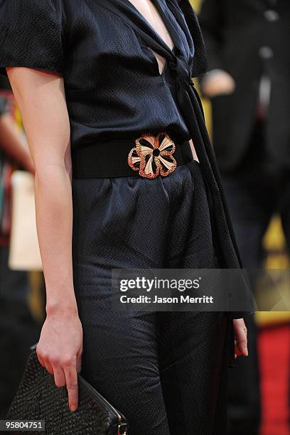 Actress Jena Malone arrives at the 15th annual Critics' Choice Movie Awards held at the Hollywood Palladium on January 15, 2010 in Hollywood,...