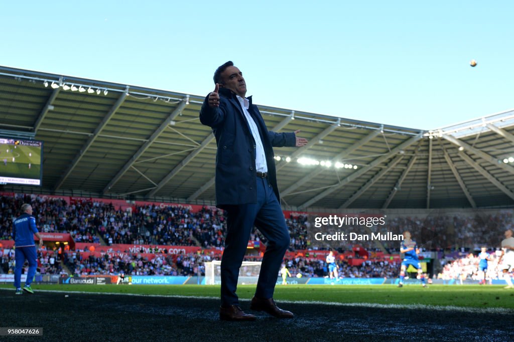 Swansea City v Stoke City - Premier League